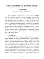SỬ DỤNG CÔNG NGHỆ THÔNG TIN – TRUYỀN THÔNG TRONG DẠY HỌC THEO QUAN ĐIỂM DIDACTIC: MỘT SỐ KHÁI NIỆM CƠ BẢN