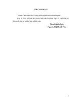 Công tác thực hiện chính sách hỗ trợ vay vốn cho hộ gia đình nghèo tại xã Võng Xuyên, huyện Phúc Thọ, thành phố Hà Nội