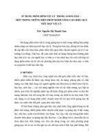 SỬ DỤNG PHẦN MỀM VẬT LÝ  TRONG GIẢNG DẠY –  MỘT TRONG NHỮNG BIỆN PHÁP NHẰM NÂNG CAO HIỆU QUẢ TIẾT DẠY VẬT LÝ