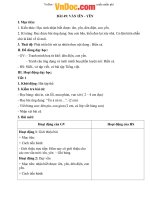 Giáo án Tiếng Việt 1 bài 49: Vần IÊN  YÊN ﻿