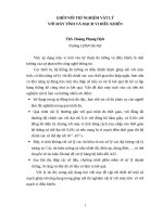 GHÉP NỐI THÍ NGHIỆM VẬT LÝ VỚI MÁY TÍNH VÀ MẠCH VI ĐIỀU KHIỂN