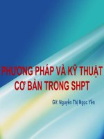 Phương pháp và kỹ thuật cơ bản trong sinh học phân tử