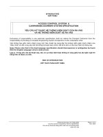 Thuyet minh He thong kiem soat an ninh  - Access control