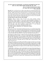 Hồ sơ kỹ thuật Giải pháp Thiết kế Đê Biển bằng Kè Mái Nghiêng