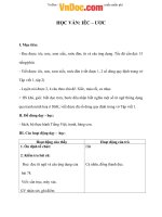 Giáo án Tiếng Việt 1 bài 80: iêc ươc 