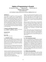 Program SCRATCH Program SCRATCH