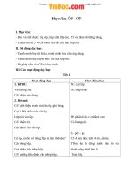 Giáo án Tiếng Việt 1 bài 86: ôp ơp 