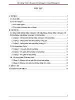 các dạng toán về quan hệ vuông góc trong không gian