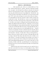 Giải pháp nâng cao thị phần tiêu thụ chè trên thị trường quốc tế của tổng công ty chè việt nam