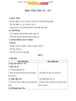 Giáo án Tiếng Việt 1 bài 78: uc ưc 
