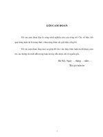 Nghiên cứu tổng hợp vật liệu zno cấu trúc nano một chiều ứng dụng cho cảm biến khí NO2