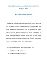 đáp án thi công chức tiếng anh phần đọc hiểu thi công chức quảng ngãi 2017 