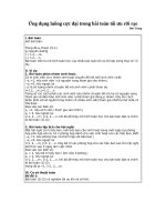 Bài toán luồng cực đại