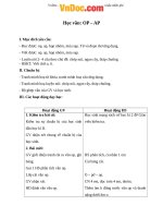 Giáo án Tiếng Việt 1 bài 84: op ap 