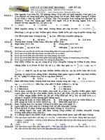 Luyện thi ĐHCĐ môn Hóa học 3