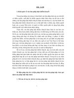 Đề tài biện pháp hủy bỏ và biện pháp bãi bỏ văn bản pháp luật theo quy định của pháp luật hiện hành, nhận xét và kiến nghị   luận văn, đồ án, đề tài tốt nghiệp 