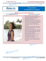 Trật tự tính từ và so sánh tính từ và trạng từ