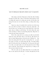 Tiểu luận bàn về mối quan hệ giữa pháp luật và đạo đức   luận văn, đồ án, đề tài tốt nghiệp 