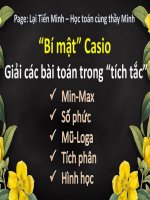 Tài liệu Toán ôn thi hay nhất