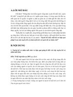 Đề tài tuyên bố chết, mất tích và hậu quả pháp lí của việc tuyên bố cá nhân mất tích và tuyên bố cá nhân chết   luận văn, đồ án, đề tài tốt nghiệp 