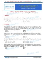 Tài liệu vật lý ôn thi ĐH