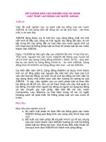 Đề tài nghiên cứu so sánh luật pháp lao động các nước asean   luận văn, đồ án, đề tài tốt nghiệp 