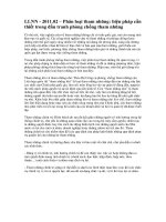 Phân loại tham nhũng, biện pháp cần thiết trong đấu tranh phòng chống tham nhũng   luận văn, đồ án, đề tài tốt nghiệp 