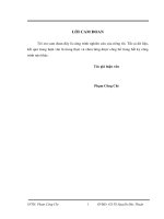 Xây dựng hệ thống giám sát bệnh nhân qua mạng cảm biến không dây 