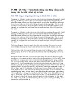 Đề tài tính chính đáng của đảng cầm quyền trong các thể chế chính trị tư bản   luận văn, đồ án, đề tài tốt nghiệp 