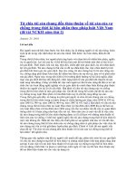 Đề tài từ chia tài sản chung đến thỏa thuận về tài sản của vợ chồng trong thời kì hôn nhân theo pháp luật việt nam   luận văn, đồ án, đề tài tốt nghiệp 