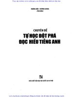 TỰ học đột PHÁ đọc HIỂU TIẾNG ANH