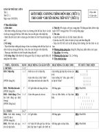 giáo án thể dục lớp 4 học kỳ 1