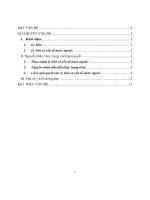 Đề tài tìm hiểu một số nét về thực trạng, nguyên nhân và cách giải quyết việc ly hôn có yếu tố nước ngoài   luận văn, đồ án, đề tài tốt nghiệp 