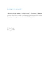 Marketing plan to launch a clothing brand in danang market 