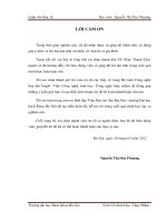 Nghiên cứu đánh giá thực trạng chất lượng vệ sinh an toàn thực phẩm nguyên liệu thịt tươi (lợn, bò, gà) trên địa bàn thành phố hà nội 