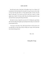 Đánh giá hiệu quả của hệ thống quản lý chất lượng tại nhà máy 