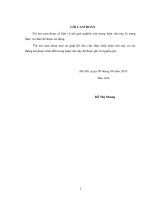 Nghiên cứu các yếu tố công nghệ để đảm bảo chất lượng trong quá trình chế biến bột rau chùm ngây 