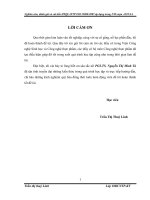 Nghiên cứu đánh giá và cải tiến hệ thống quản lý an toàn thực phẩm ISO 220002005 áp dụng trong nhà máy rượu avinaa 