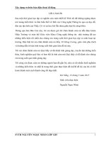 Báo cáo đồ án xây dựng website bán điện thoại di động