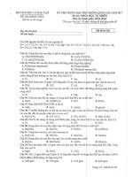 Bộ Đề Thi Chính Thức THPT QG môn Hoá Học năm 2017 ( Có Đáp Án Chi Tiết Cực Hay)