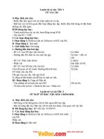 Giáo án Luyện từ và câu lớp 2 trọn bộ 