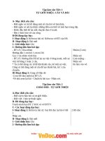 Giáo án Tập làm văn lớp 2 trọn bộ 