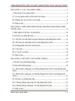 bài giảng Hình học - họa hình