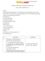 Giáo án Toán 2 chương 2 bài 3 