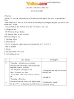 Giáo án Toán 2 chương 1 bài 3: Đề xi mét 