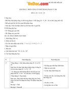 Giáo án Toán 2 chương 2 bài 2: 26+4; 36+24 