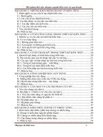 Bài giảng nguyên lý kiến trúc