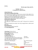 Giáo án Tập đọc lớp 2 trọn bộ 