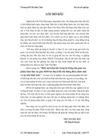 Đồ án Bình tách dầu khí trong hệ thống thu gom sản phẩm khai thác tại giàn MSP mỏ Bạch Hổ, hệ thống điều chỉnh mức và áp suất bình tách