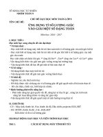 day hoc theo chu de toan 9